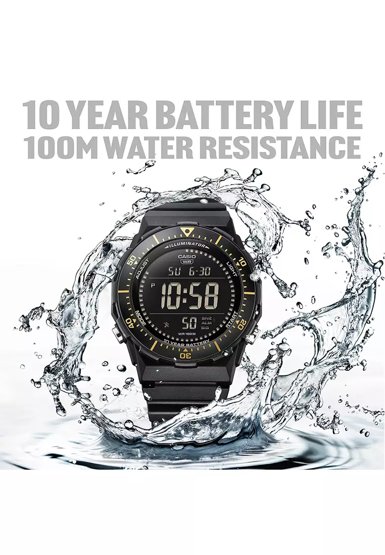 AE-1700H-1BV Unisex Digital Watch Black Resin Band