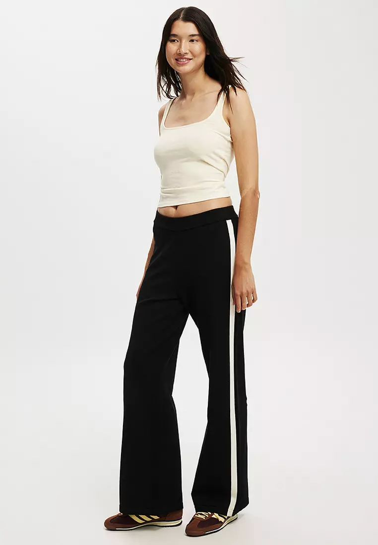 Wide Leg Knit Pants