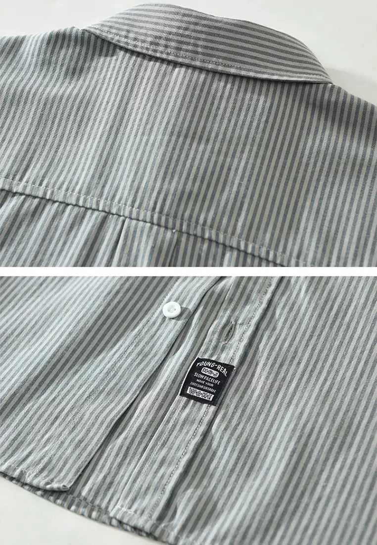 Japanese Striped Casual Shirt WM7251