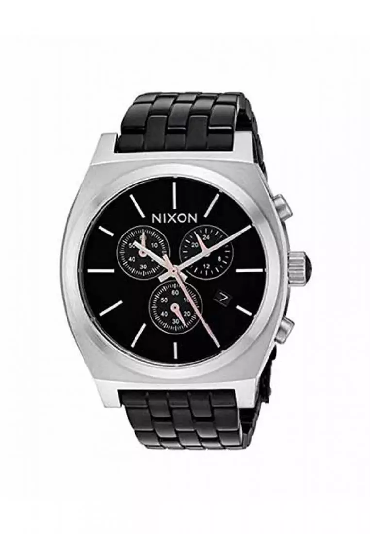 Nixon Time Teller Nixon Steel Watch Time Teller Watch Black Unisex