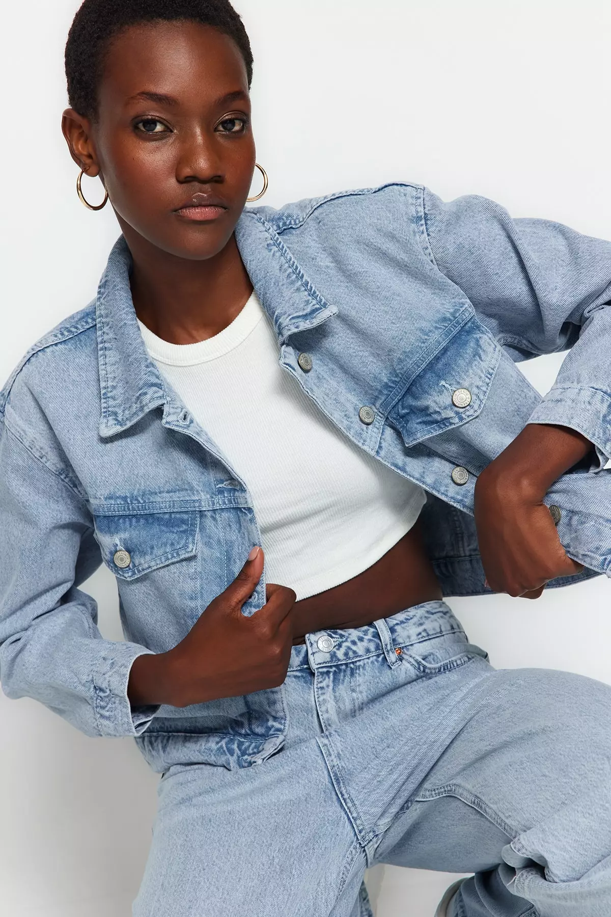 Zalora denim jacket top