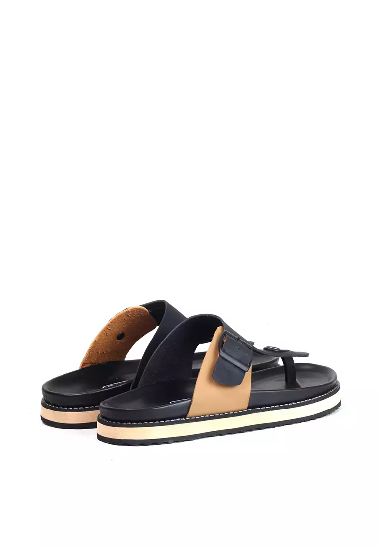Lvnatica Azka Choco Black Slippers Sandals