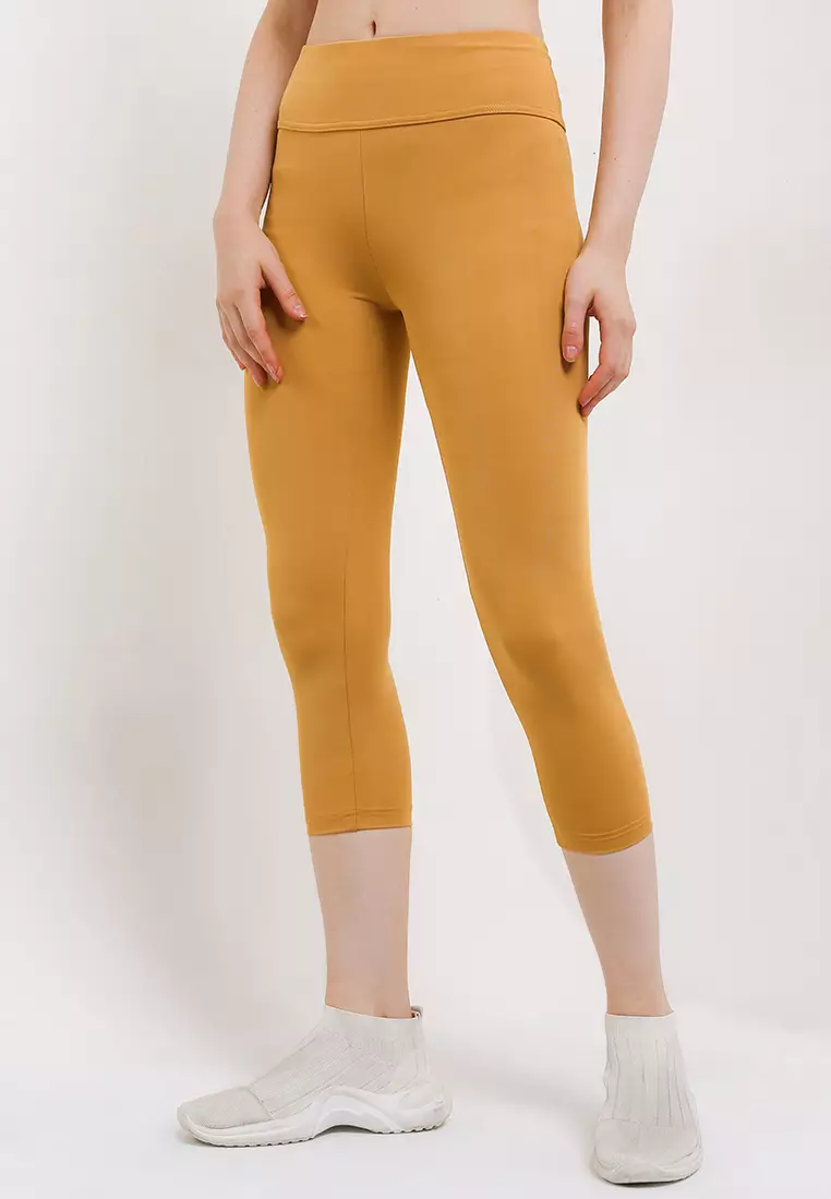 Celana Panjang Legging Olahraga Ladies Sport Long Pants Active Sport Olahraga Senam Yoga Pilates Gym Ketat Spandex