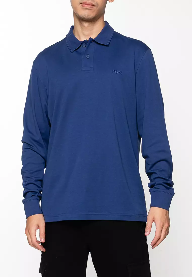 Boss orange long sleeve polo store