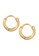 Elli Jewelry gold Earrings Creoles Basic Classic Elegant 585 Yellow Gold 69BCDAC7616390GS_3