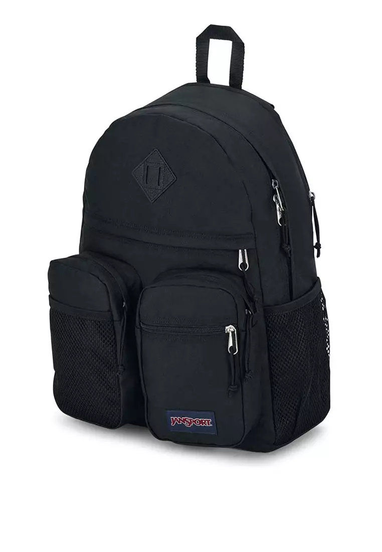 Jansport backpack with top water bottle holder