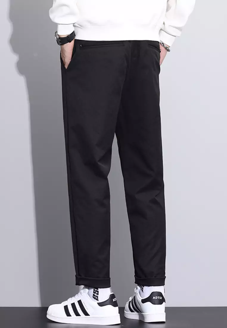 Tapered Mid Waist Suit Pants AY-L9875