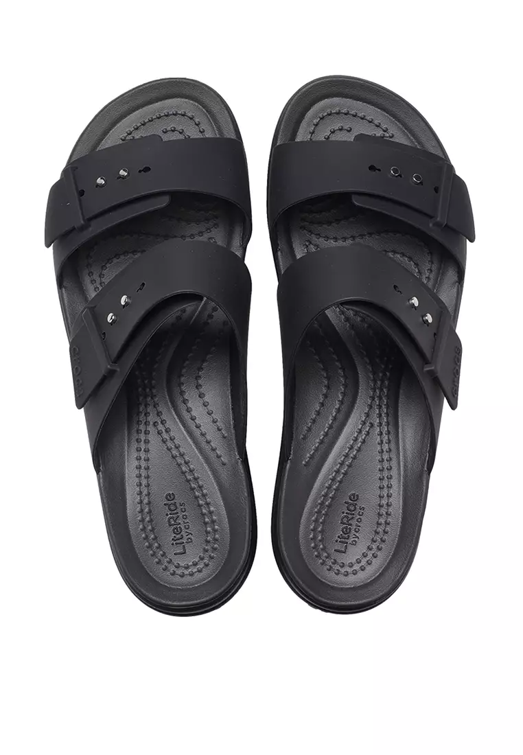 Buy Crocs Brooklyn Buckle Low Wedges 2024 Online | ZALORA