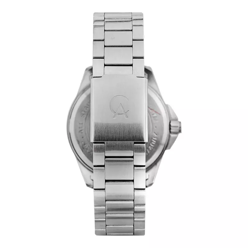 Jam Tangan Pria Alexandre Christie Primo Steel AC 1031 MD BSSSL Men Silver Dial Stainless Steel Strap