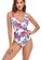 Its Me multi Sexy Low V Print One Piece Swimsuit D3457US5429D54GS_5
