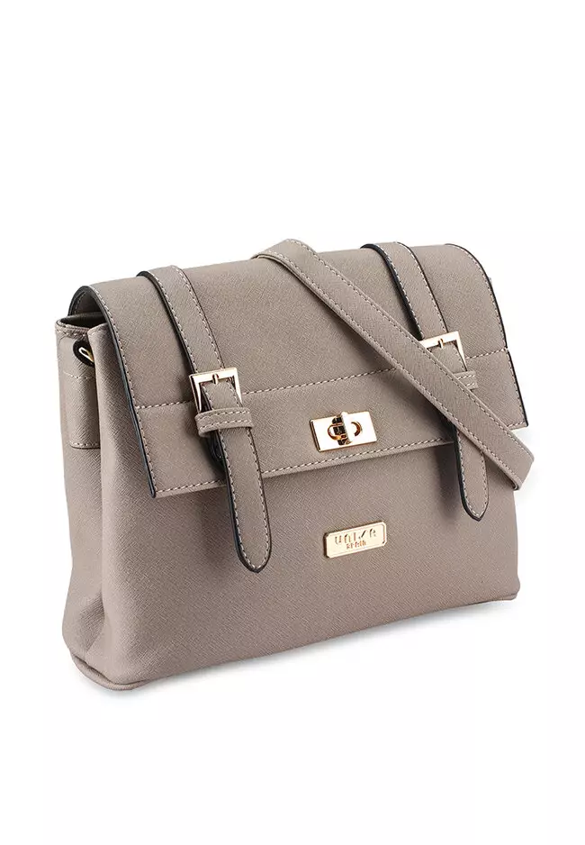 Saffiano Texture Mini Sling Bag