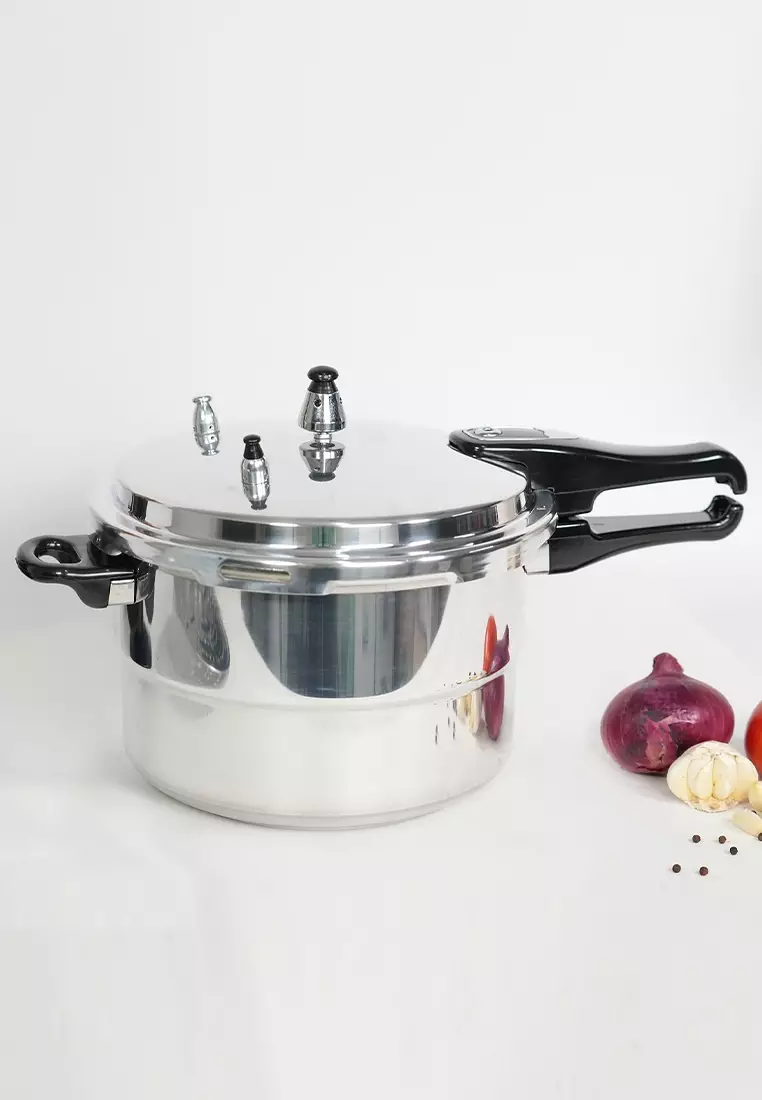 Buy Masflex Masflex 24cm | 7 Liters Aluminum Induction Pressure Cooker ...