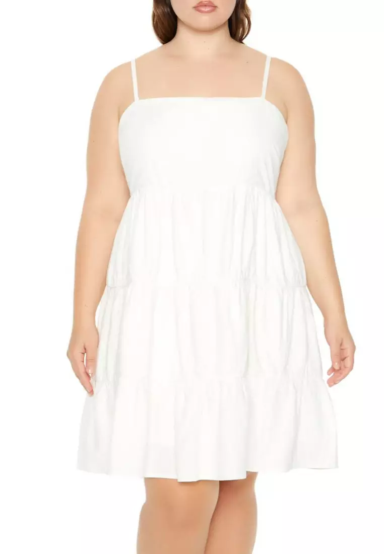Forever 21 all white dresses shop