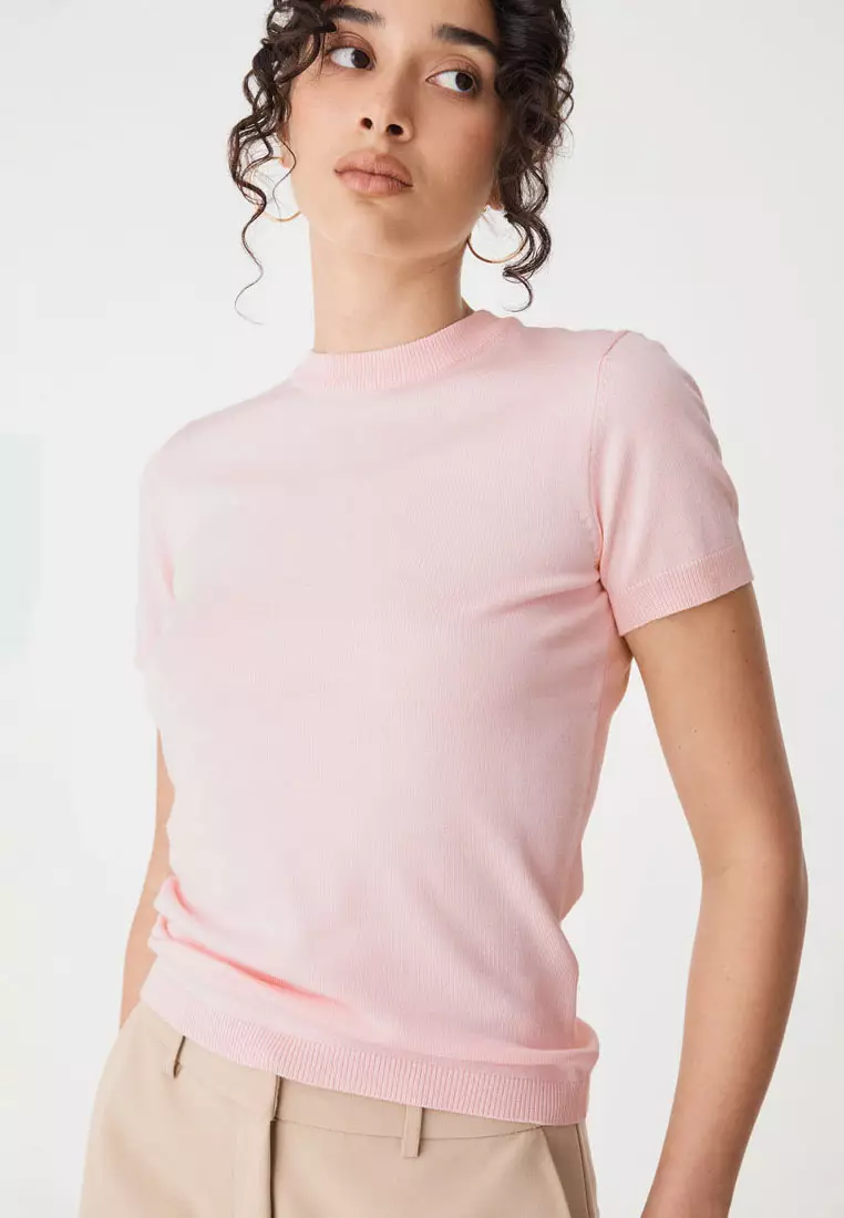 Catherine Short Sleeve Knit