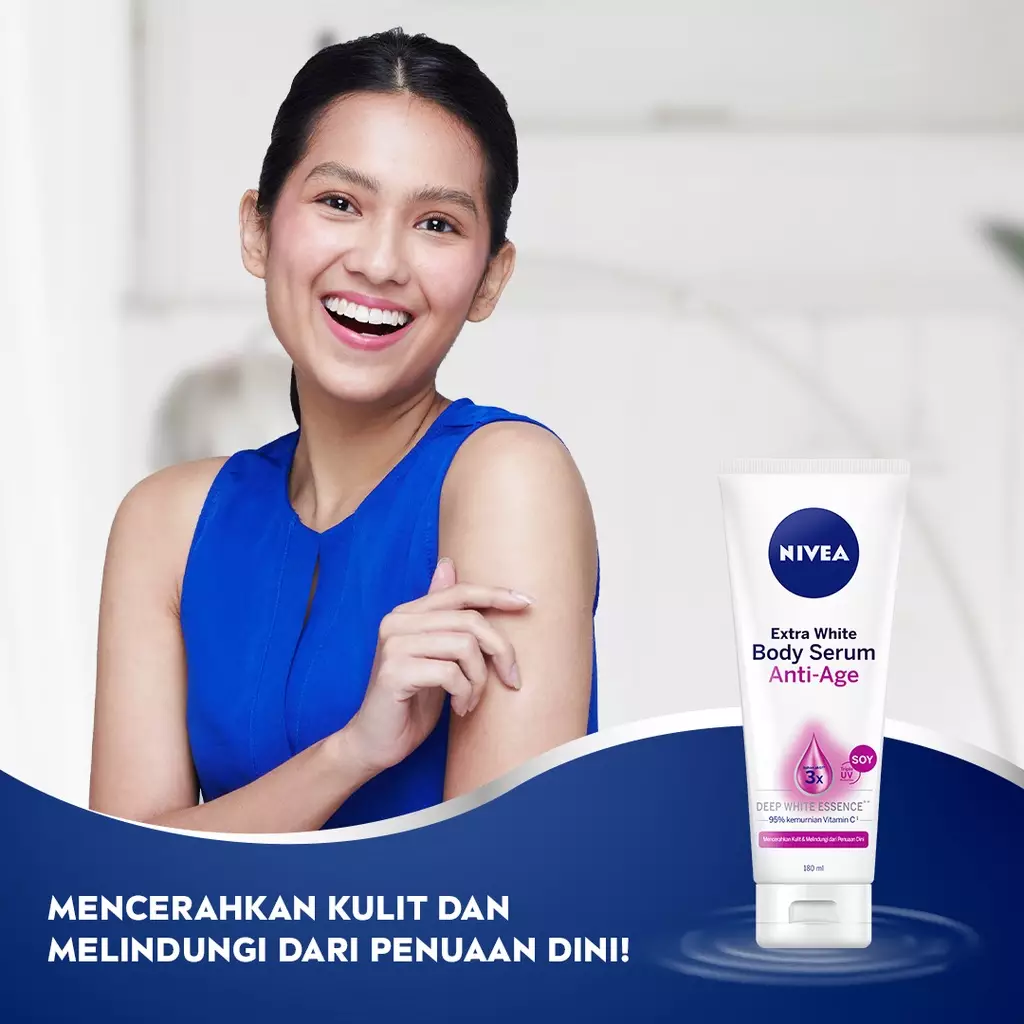 NIVEA Body Serum Extra Bright Day & Night - Anti Age + Night Nourish