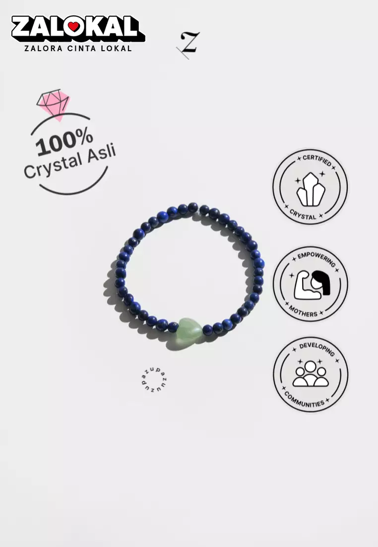 Jual Zupazupazuu Zupazupazuu Love Crystal Bracelet Crystal Lapis