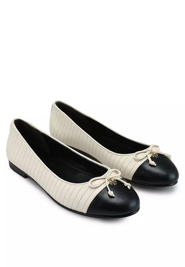 Tory Burch Cap Toe Quilted Ballet Flat (nt) 2024 Buy Tory Burch