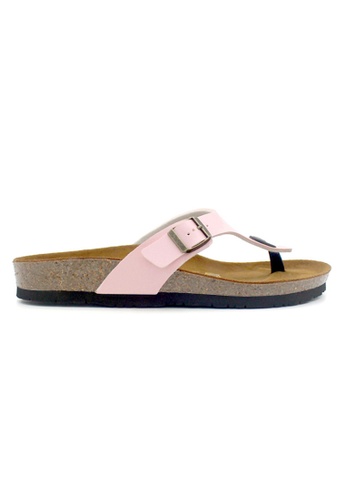 SoleSimple pink Prague - Pink Sandals & Flip Flops 19400SHCB987ECGS_1