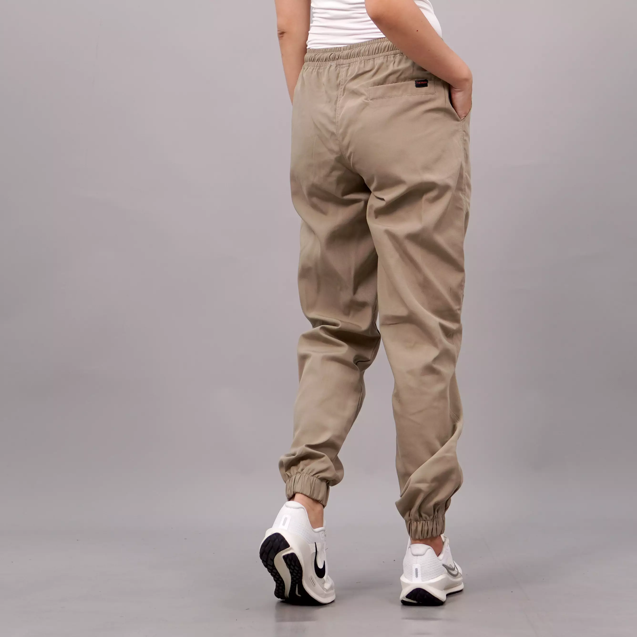  DIAN Jogger Pants Celana Jogger Wanita Celana Joger - BEIGE