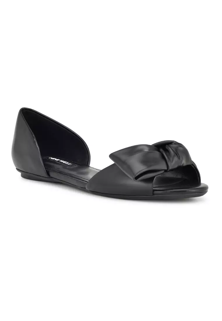 Nine west bow hot sale flats