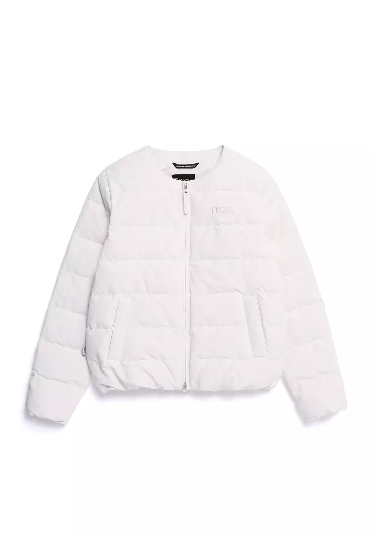 Women's HERON U-Neck Lightweight Down Jacket