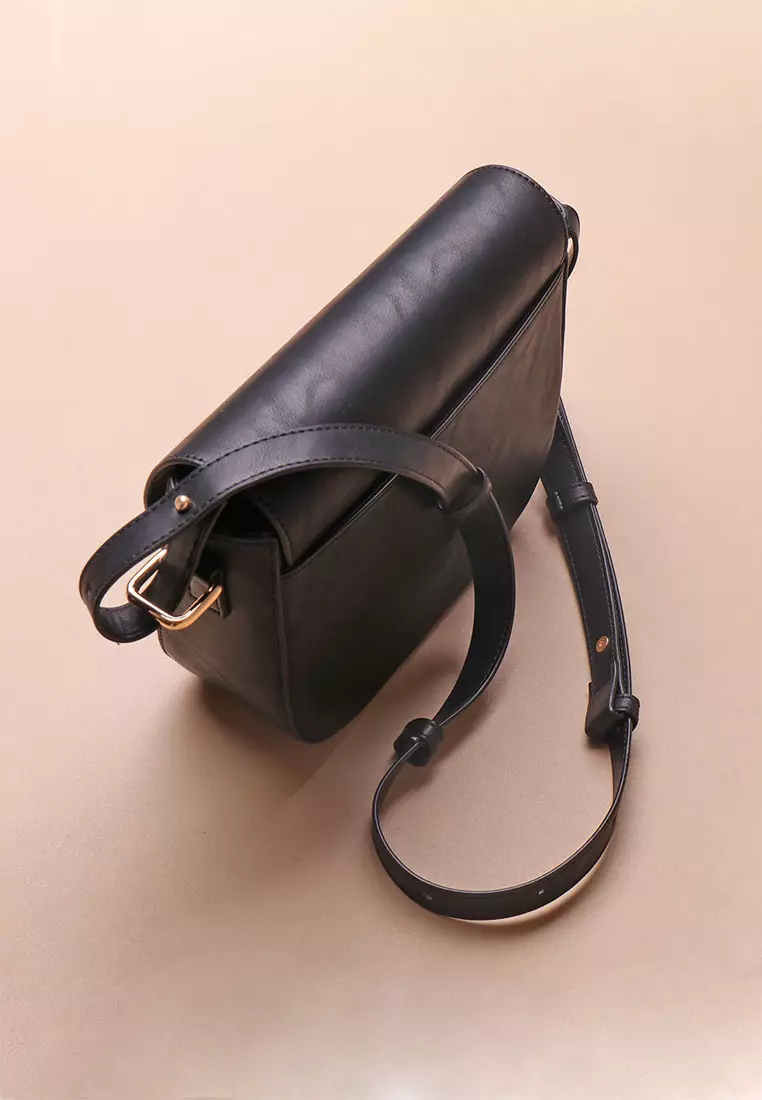 Tas Selempang Wanita Silvertote Gabby Sling Bag Black