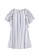 Gen Woo white and blue and multi Flutter Sleeves A-Line Dress by Gen Woo 26430KA8495B1CGS_5