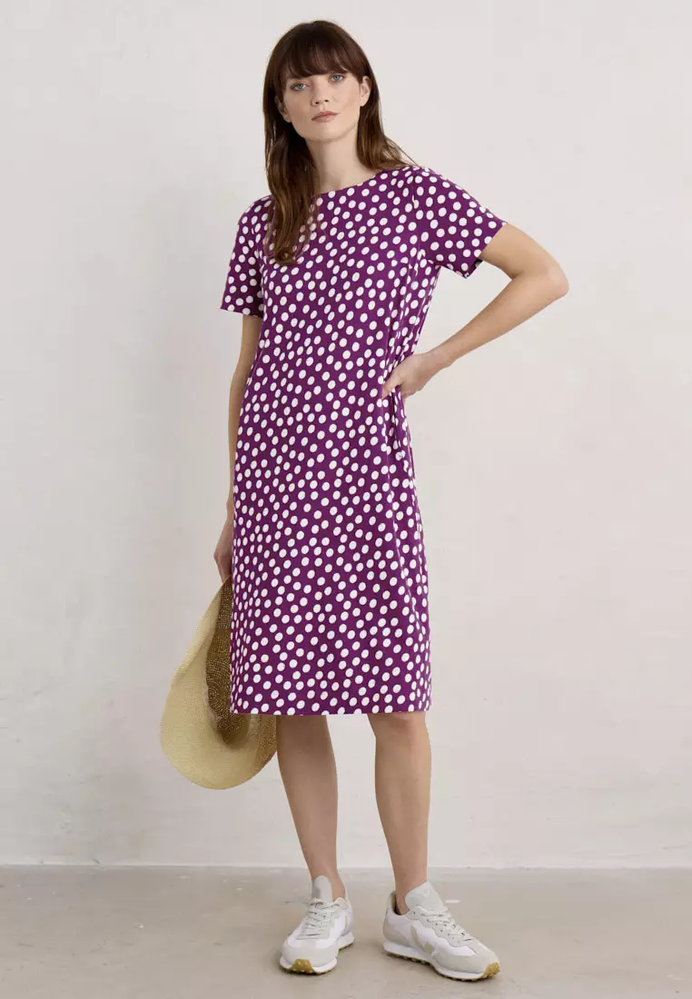 Buy Seasalt Cornwall Seasalt Cornwall Purple Pipers Dress Online ...