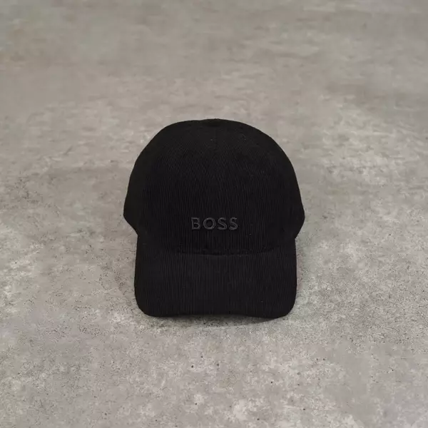 Jual Hugo Boss Topi HUGO BOSS ZED LOGO SUEDE BLACK CAP 100% ORIGINAL ...