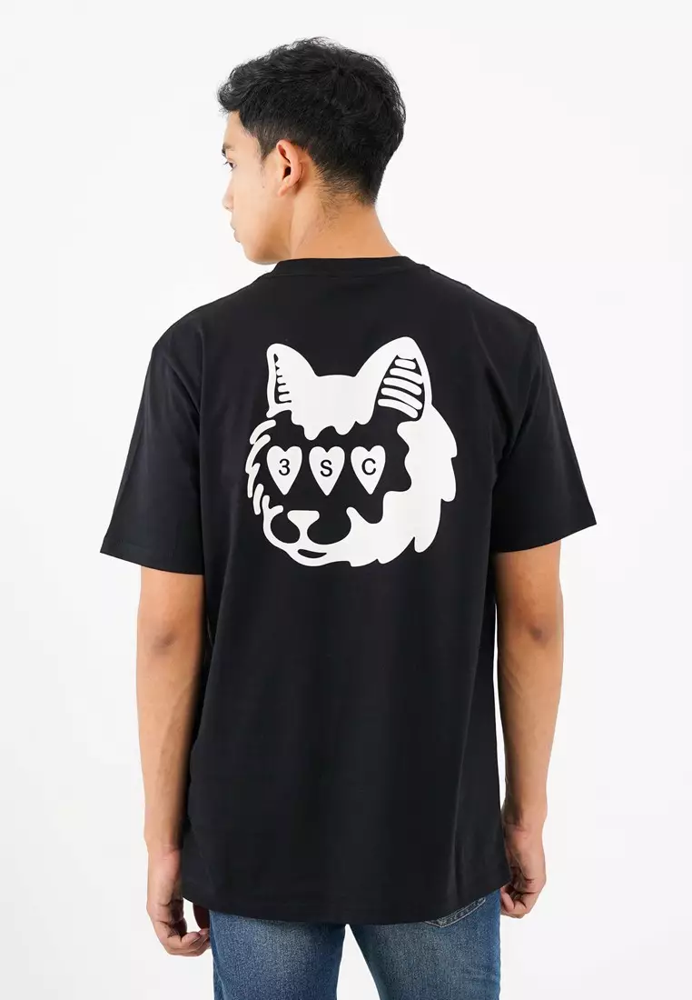 3Second Men's T-Shirt Short Sleeve Regular Fit Cotton Gale 361224