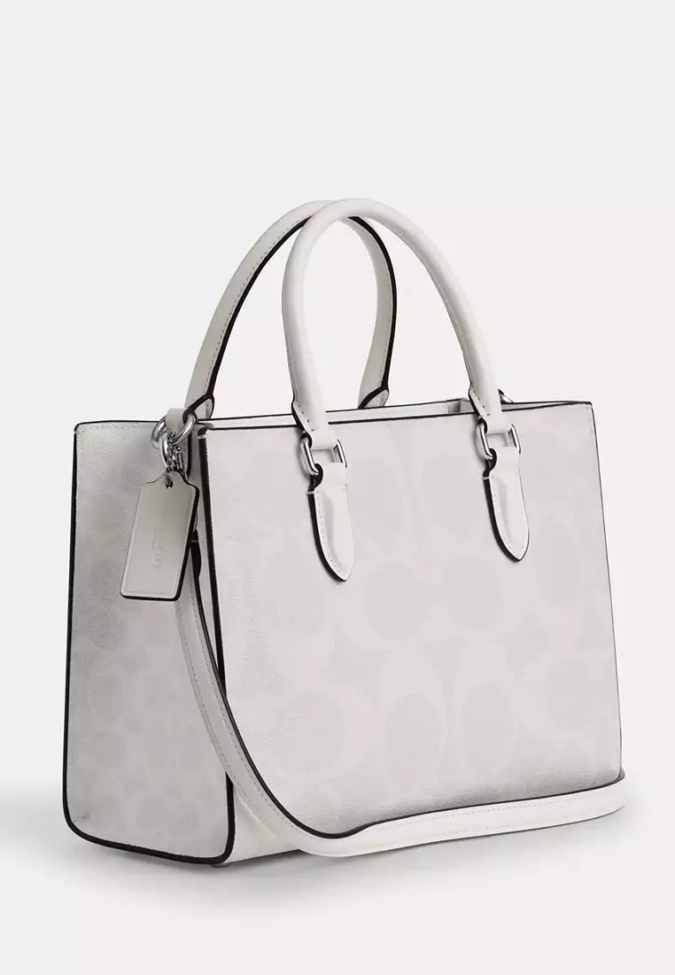 Maggie Small Tote Bag In Signature Canvas