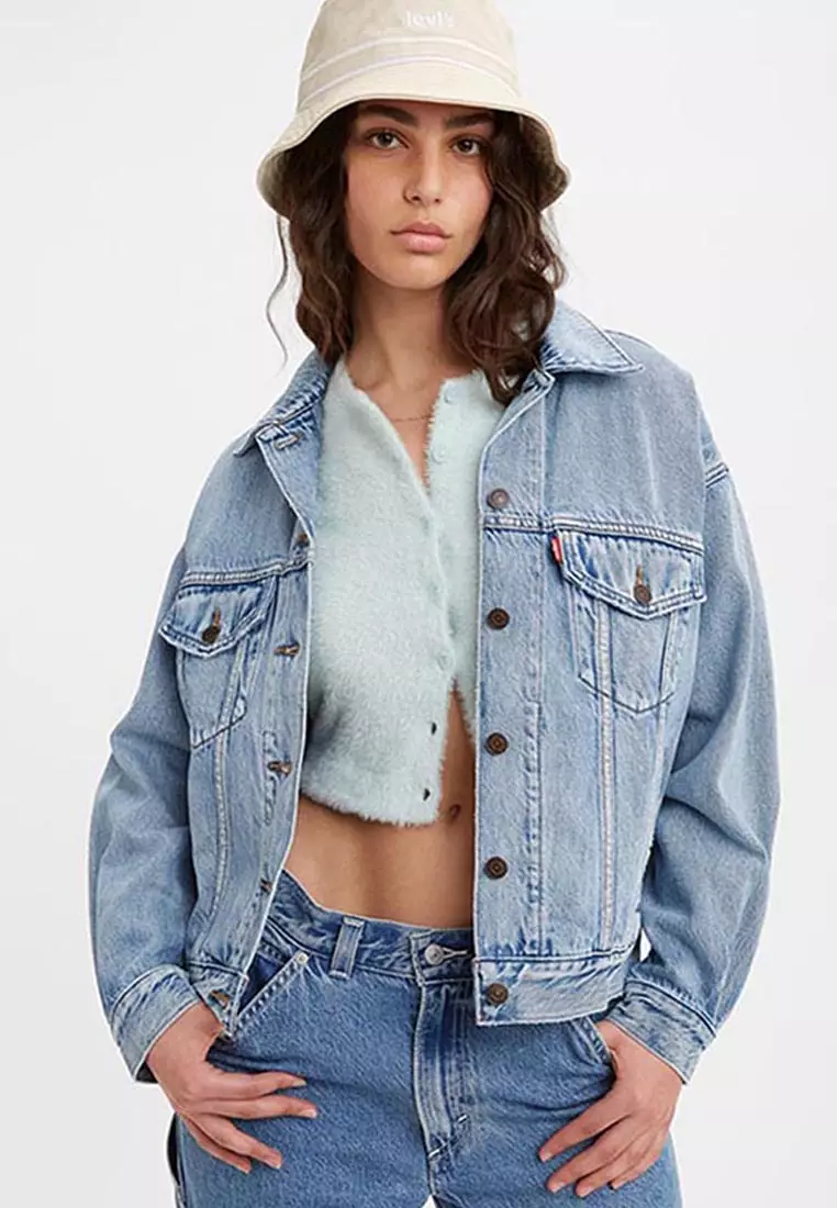 Levi's dad top denim trucker jacket