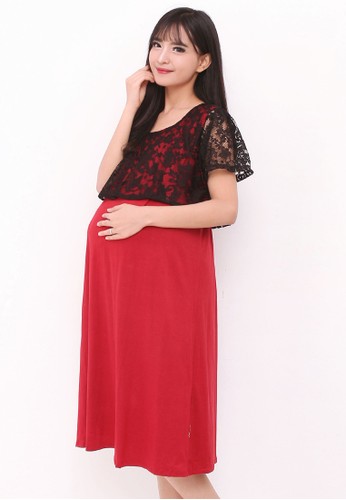 Jual Eve Maternity Naura Maternity Dress Original Zalora Indonesia