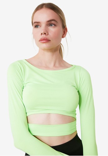 Jual Trendyol Sports Crop Top Original Zalora Indonesia