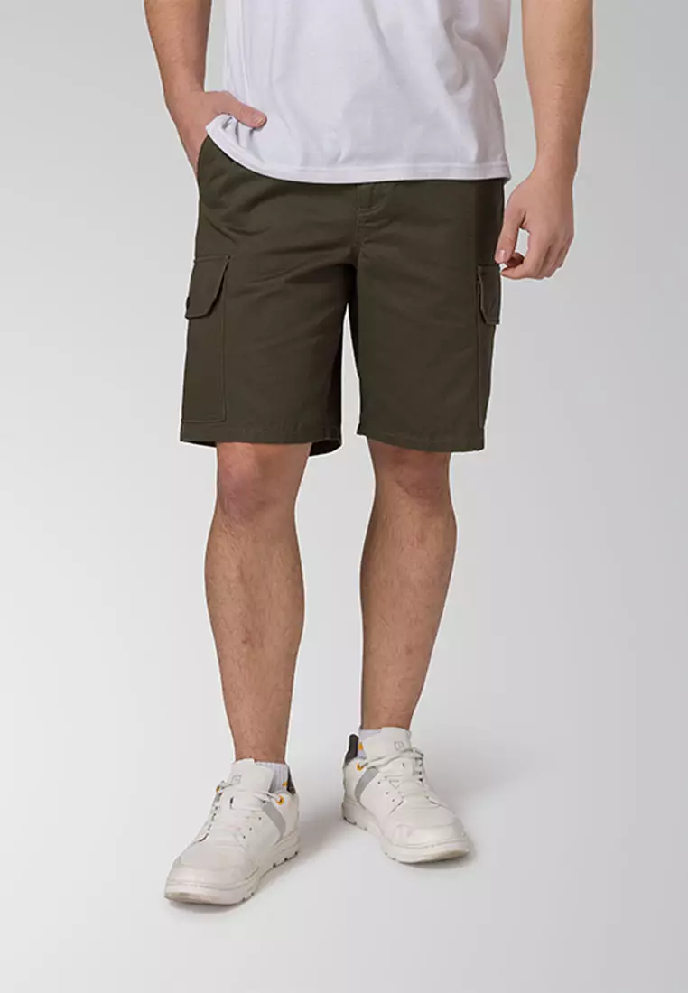 Men's Cargo Shorts - Dusty Olive (4080113-18-0515) | Apparels