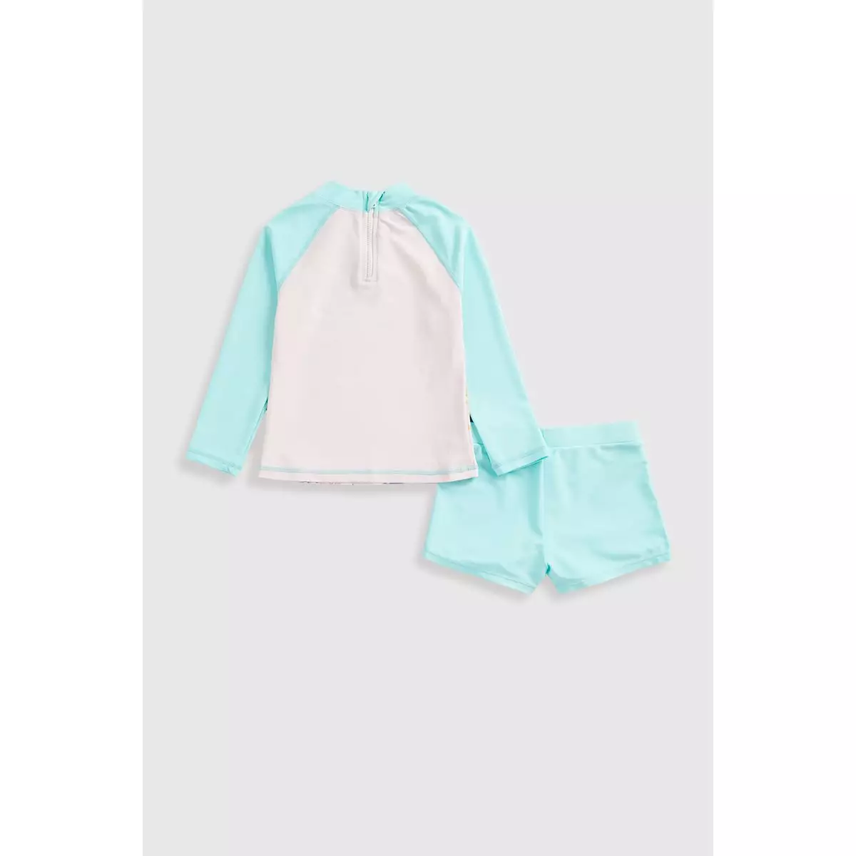 Mothercare Seahorse Swim Set UPF50+ - Baju Renang Anak Perempuan (Biru)