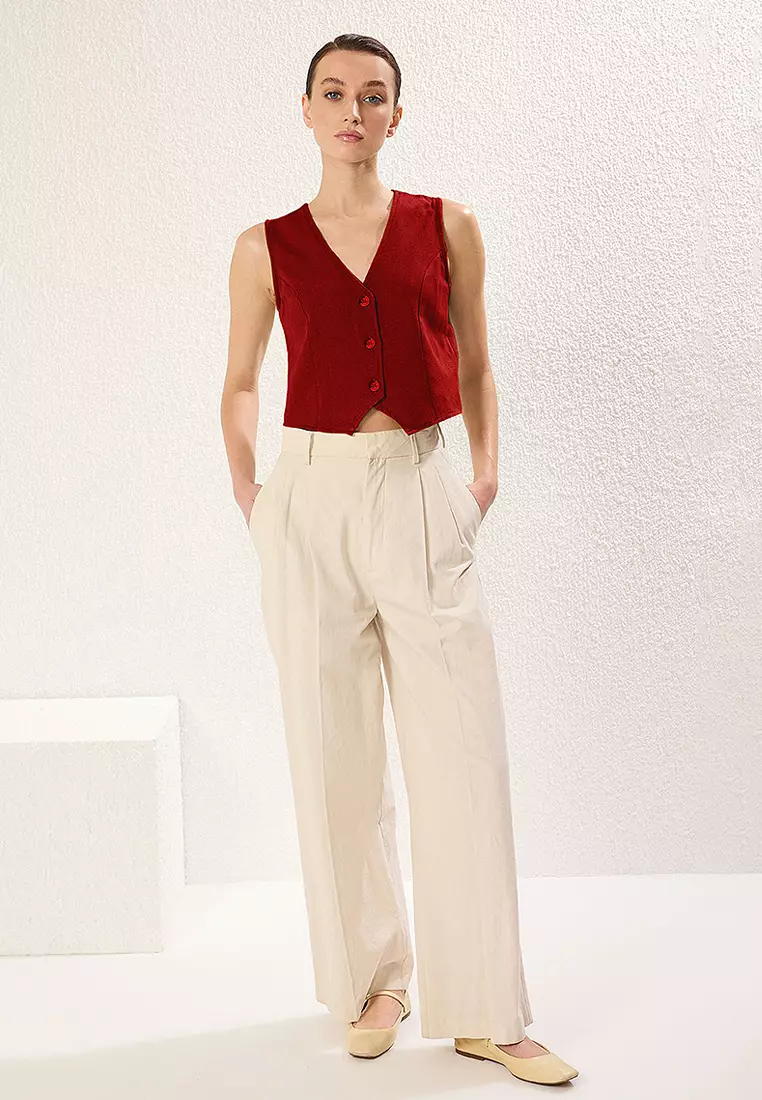 Cropped Vest