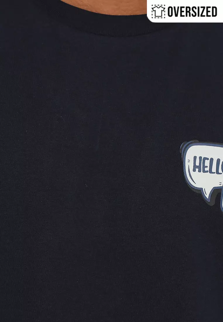 RBJ T-Shirt Cotton Combed Oversized Pria 2079250231