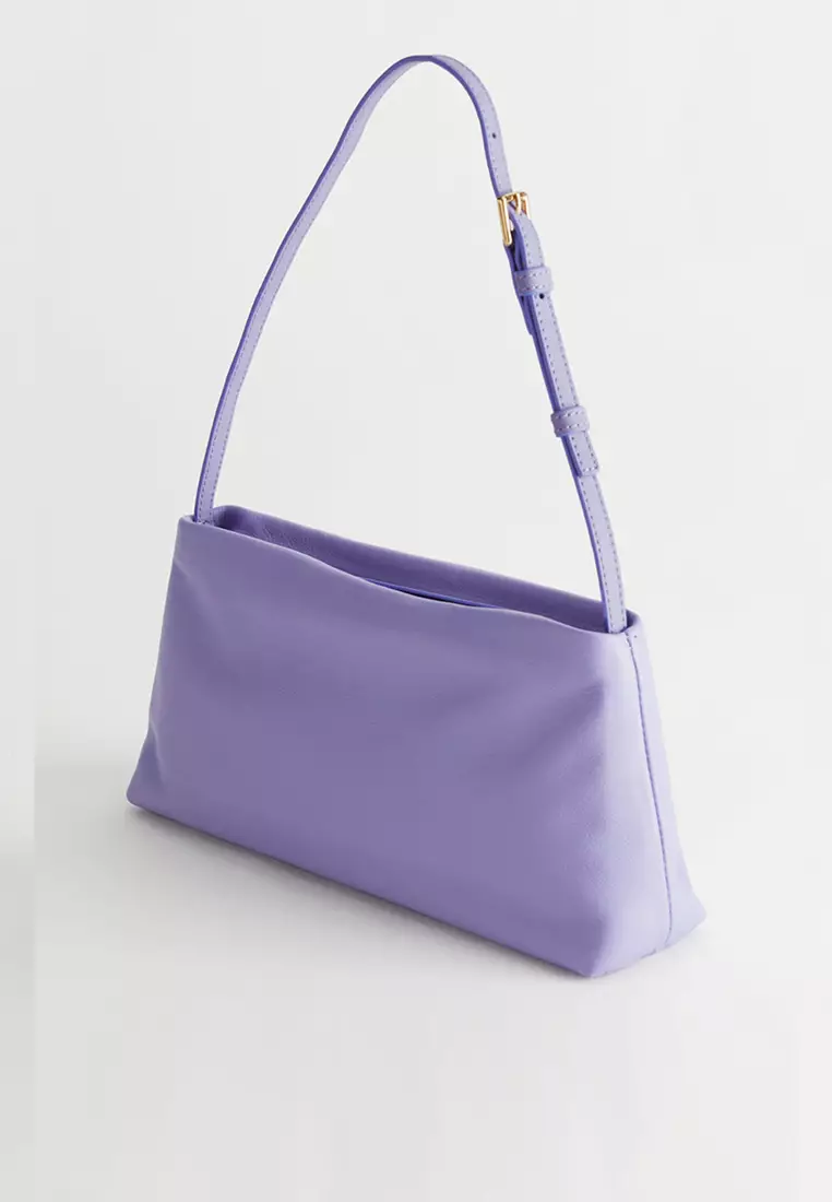 Purple shoulder clearance bags