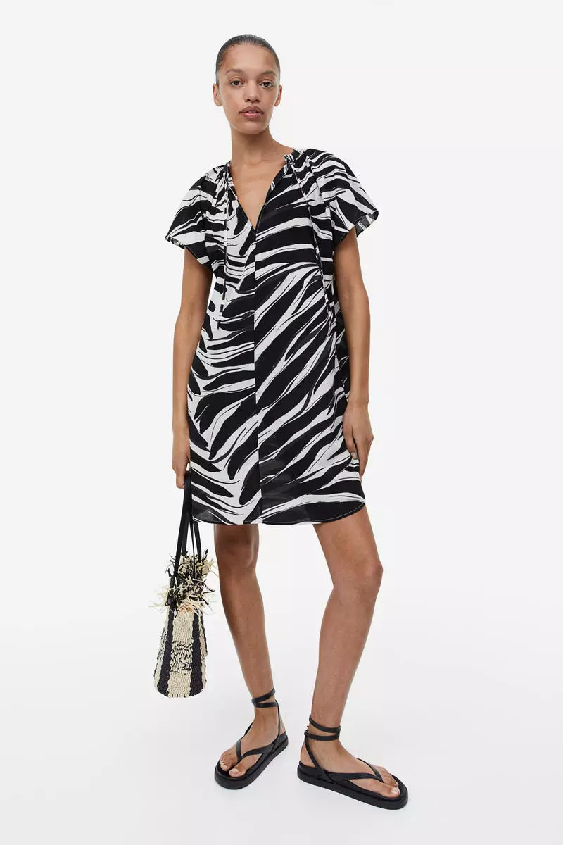 h&m tunic dress