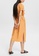 ESPRIT orange ESPRIT Blended linen: shirt dress with a belt 7FD6FAA6E5AFC9GS_3