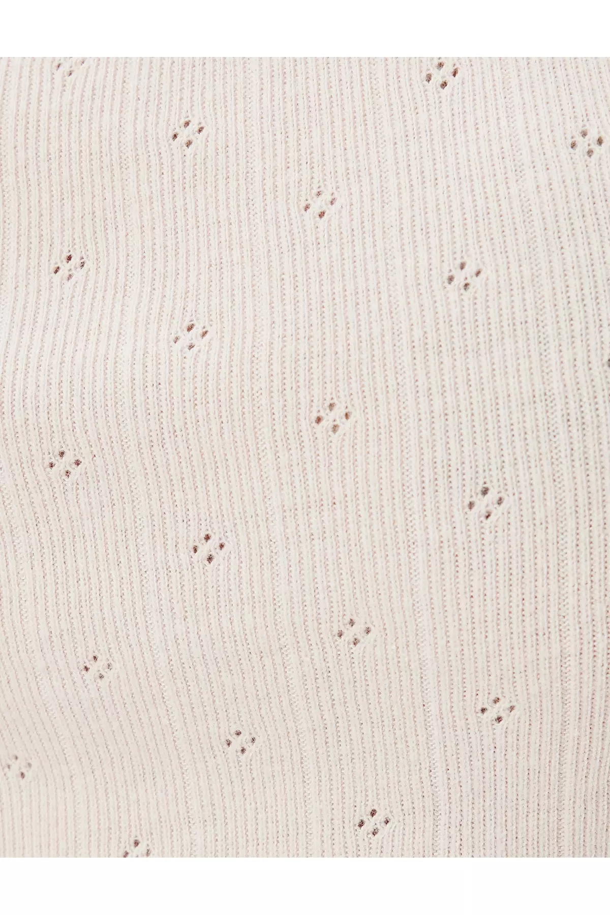 Thin Strap Pajama Top Textured Cotton