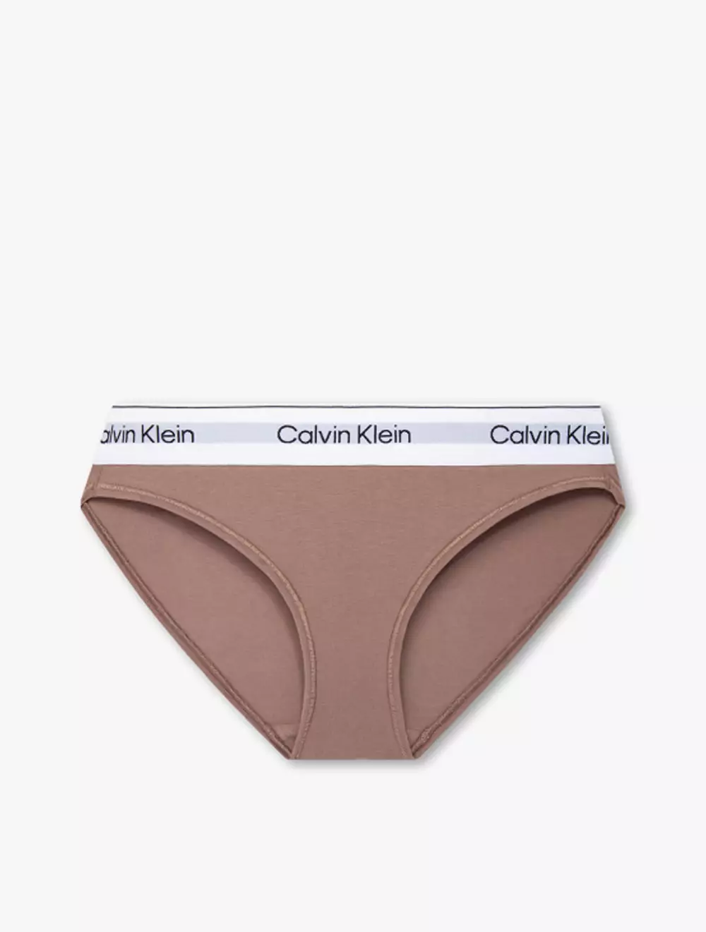 Jual Calvin Klein CALVIN KLEIN UNDERWEAR - MODERN COTTON NATURALS BIKINI -  Brown Original 2024
