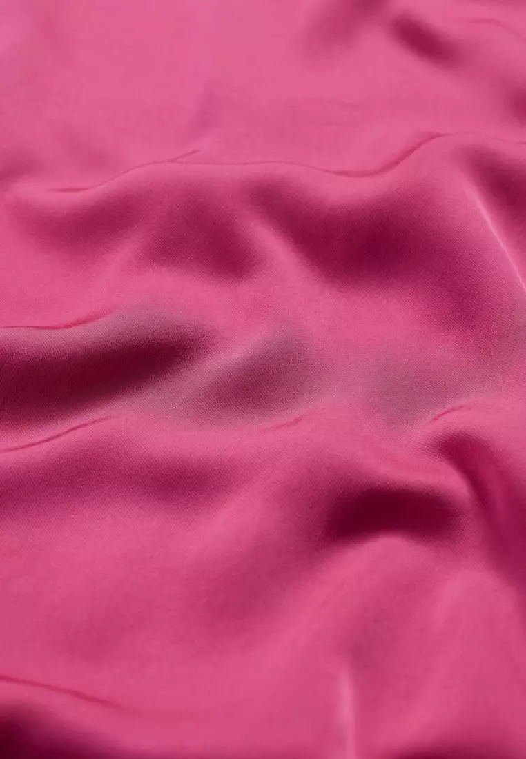 Seasalt Cornwall Pink Evenglow Satin Dress