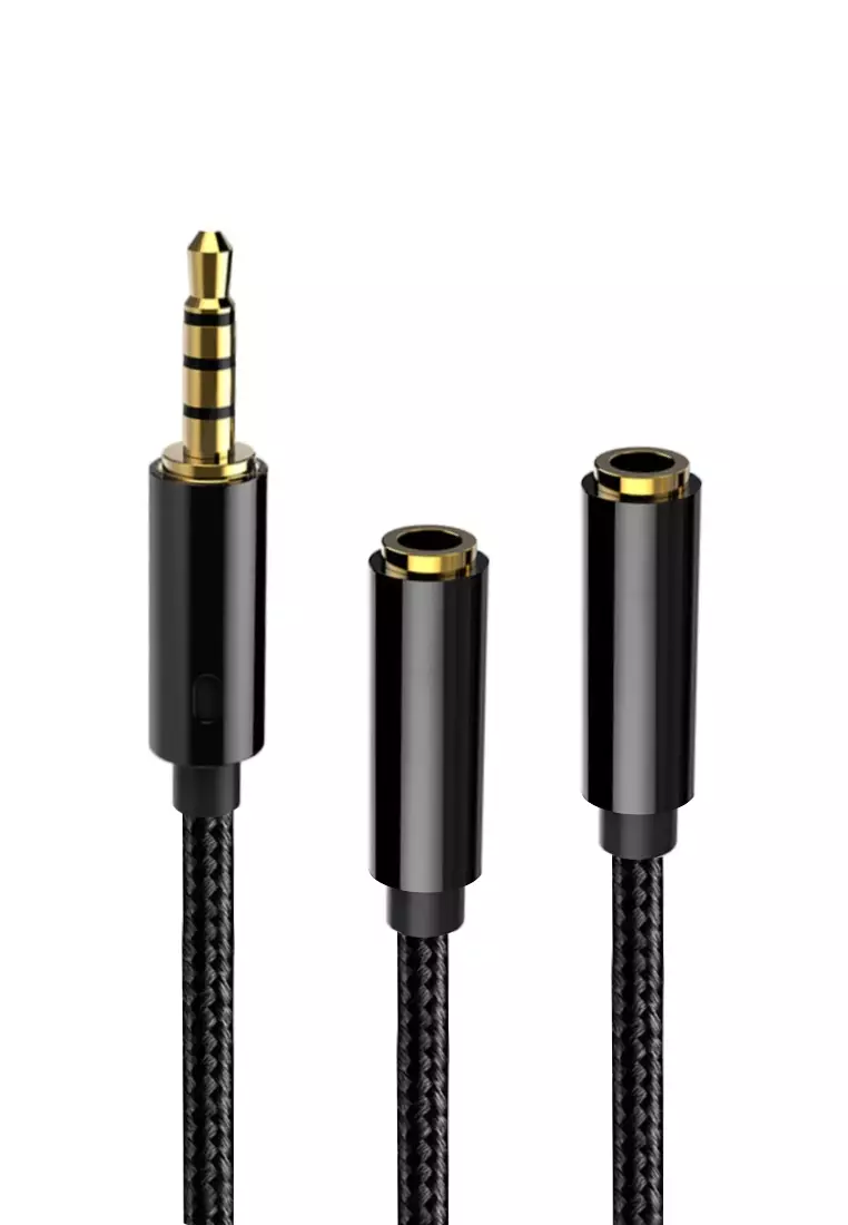 Buy BAVIN Aux20 3.5mm Jack Plug Adapter Audio Splitter W/ Aux