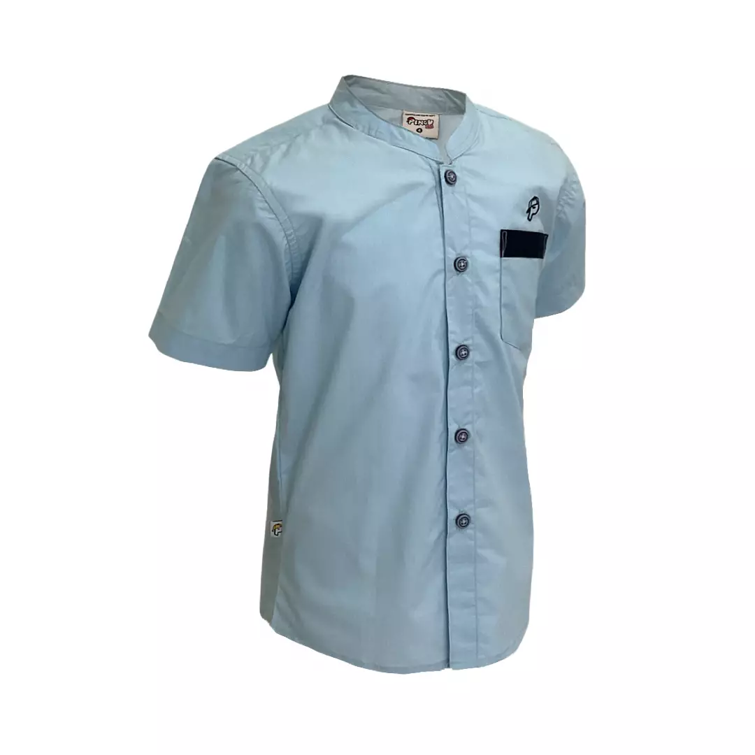 Pingu Koko Anak Laki Laki Shanghai Polos Pendek Biru Muda D91701535D