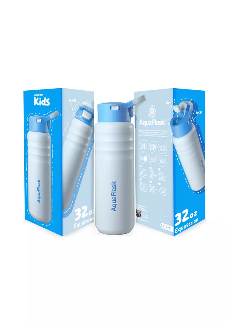 32oz Equestrian Kids Straw Sip Collection Limited Edition