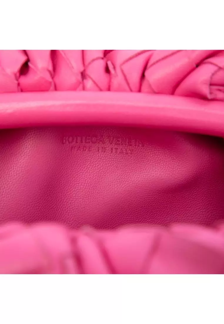 Pre-Loved Bottega Veneta Nappa Intrecciato The Mini Pouch Crossbody