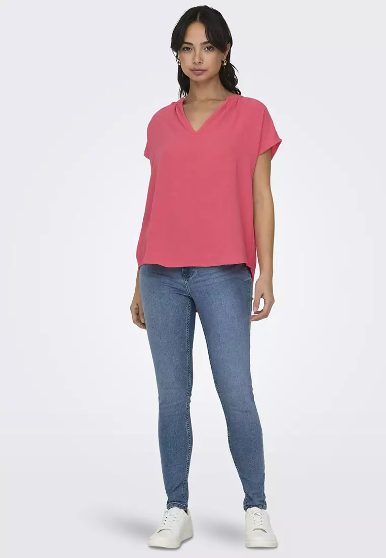 Onlpam V-Neck Top