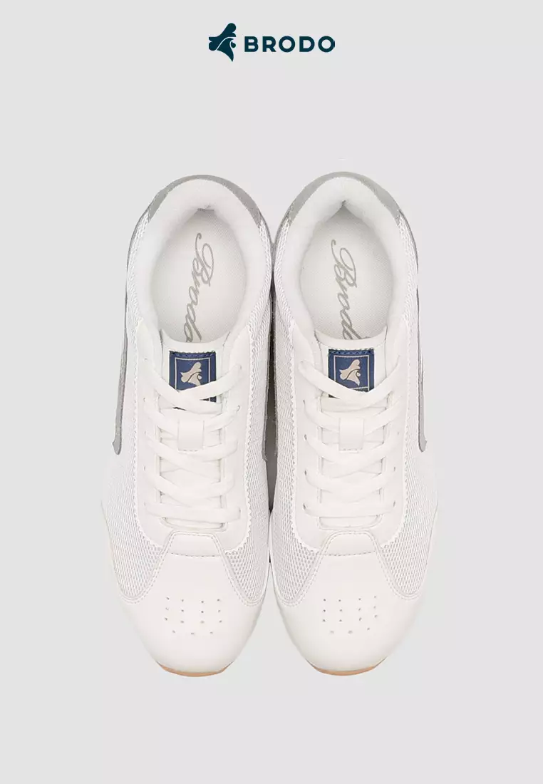 BRODO - Sneakers Corte Jog Santorini Ivory White GS
